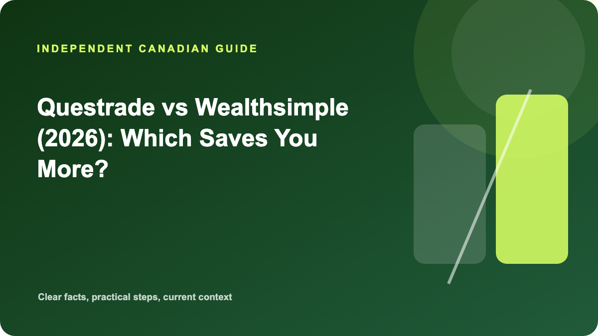 Wealthsimple and Questrade comparison illustration